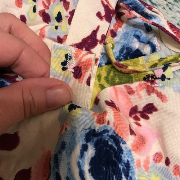 floral crop top - Picture 8 of 8